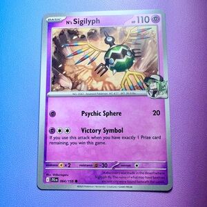 n’s sigilyph - 064/159 (common) — pokemon: journey together